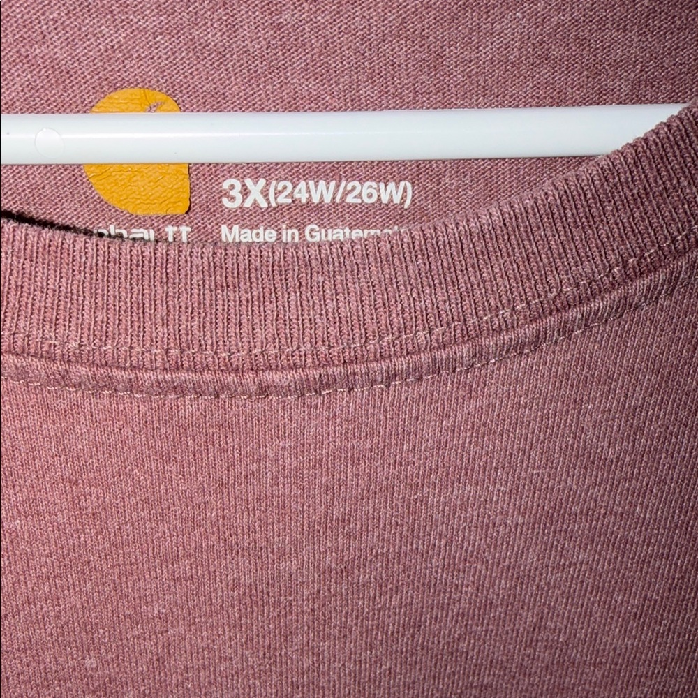 Carhartt Dusty Rose Pocket Tee - Picture 7 of 7